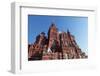 The Historical Museum on Red Square, UNESCO World Heritage Site, Moscow, Russia, Europe-Martin Child-Framed Photographic Print