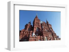 The Historical Museum on Red Square, UNESCO World Heritage Site, Moscow, Russia, Europe-Martin Child-Framed Photographic Print