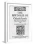 The Historie of Orlando Furioso ' by Robert Greene, 1594-null-Framed Giclee Print