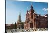 The History Museum on Red Square, UNESCO World Heritage Site, Moscow, Russia, Europe-Michael Runkel-Stretched Canvas