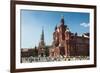 The History Museum on Red Square, UNESCO World Heritage Site, Moscow, Russia, Europe-Michael Runkel-Framed Photographic Print