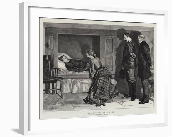 The History of a Week-William Small-Framed Giclee Print