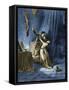 The History of Don Quixote de la Mancha-Gustave Dore-Framed Stretched Canvas