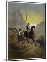 The History of Don Quixote de la Mancha-Gustave Dore-Mounted Giclee Print