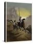 The History of Don Quixote de la Mancha-Gustave Dore-Stretched Canvas