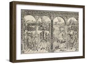 The History of Elector Friedrich I Palatine-null-Framed Giclee Print