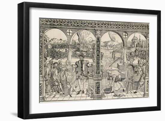 The History of Elector Friedrich I Palatine-null-Framed Giclee Print