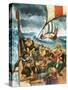 The History of Our Wonderful World: The Vikings-Peter Jackson-Stretched Canvas