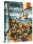 The History of Our Wonderful World: The Vikings-Peter Jackson-Stretched Canvas