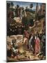 The History of Relics of St John the Baptist, Outside of Right Wing of Altarpiece of St John-Geertgen Tot Sint Jans-Mounted Giclee Print