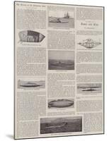 The History of the Submarine Boat-null-Mounted Giclee Print
