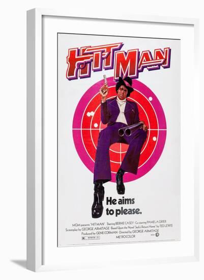 The Hit Man, Bernie Casey, 1972-null-Framed Art Print