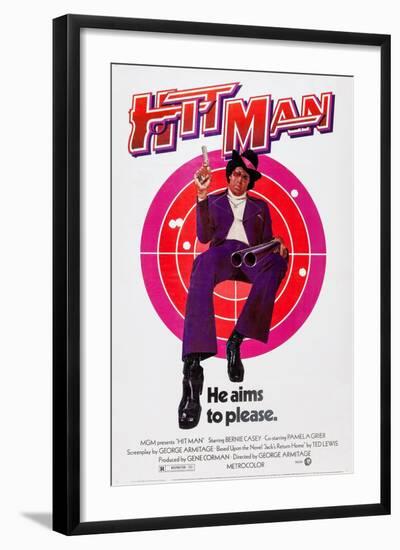 The Hit Man, Bernie Casey, 1972-null-Framed Art Print