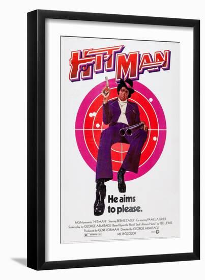 The Hit Man, Bernie Casey, 1972-null-Framed Art Print