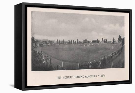 The Hobart Cricket Ground, Tasmania, Australia, 1912-null-Framed Stretched Canvas