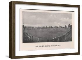 The Hobart Cricket Ground, Tasmania, Australia, 1912-null-Framed Giclee Print