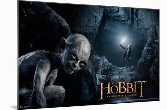 The Hobbit: An Unexpected Journey - Gollum-Trends International-Mounted Poster