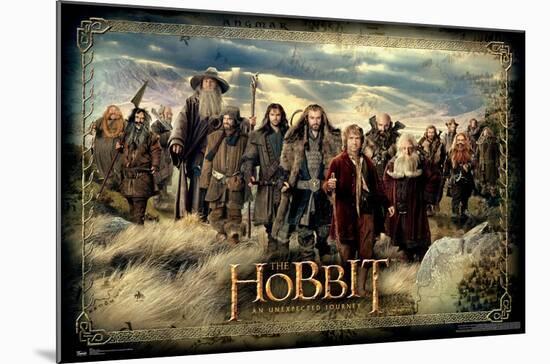 The Hobbit: An Unexpected Journey - Group-Trends International-Mounted Poster