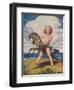 'The Hobby Horse', c1915, (1932)-George Spencer Watson-Framed Giclee Print