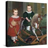 The Hobby Horse-Robert Peckham-Stretched Canvas