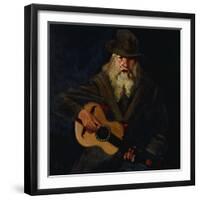 The Hobo Musician-George Luks-Framed Giclee Print