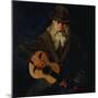 The Hobo Musician-George Luks-Mounted Giclee Print