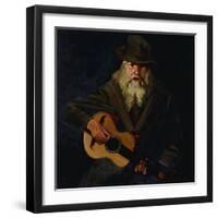 The Hobo Musician-George Luks-Framed Giclee Print