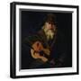 The Hobo Musician-George Luks-Framed Giclee Print