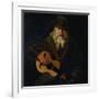 The Hobo Musician-George Luks-Framed Giclee Print