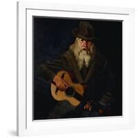 The Hobo Musician-George Luks-Framed Giclee Print