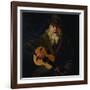 The Hobo Musician-George Luks-Framed Giclee Print