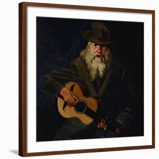 The Hobo Musician-George Luks-Framed Giclee Print