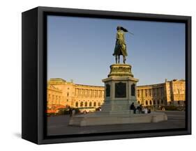 The Hofburg Palace on the Heldenplatz, Vienna, Austria, Europe-Michael Runkel-Framed Stretched Canvas