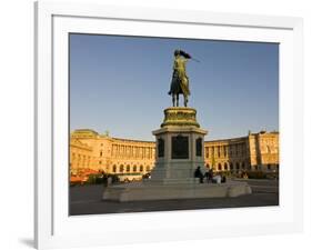 The Hofburg Palace on the Heldenplatz, Vienna, Austria, Europe-Michael Runkel-Framed Photographic Print