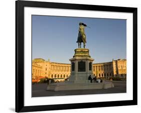 The Hofburg Palace on the Heldenplatz, Vienna, Austria, Europe-Michael Runkel-Framed Photographic Print