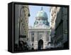 The Hofburg Viewed from Kohl Markt, Vienna, Austria-Michael Jenner-Framed Stretched Canvas