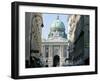 The Hofburg Viewed from Kohl Markt, Vienna, Austria-Michael Jenner-Framed Photographic Print