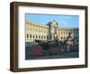 The Hofburg with Carriage, Vienna, Austria-Peter Thompson-Framed Photographic Print