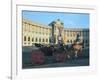 The Hofburg with Carriage, Vienna, Austria-Peter Thompson-Framed Photographic Print