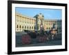 The Hofburg with Carriage, Vienna, Austria-Peter Thompson-Framed Photographic Print