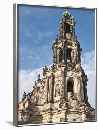 The Hofkirche (Church of the Court) Dresden, Germany-Michael DeFreitas-Framed Photographic Print
