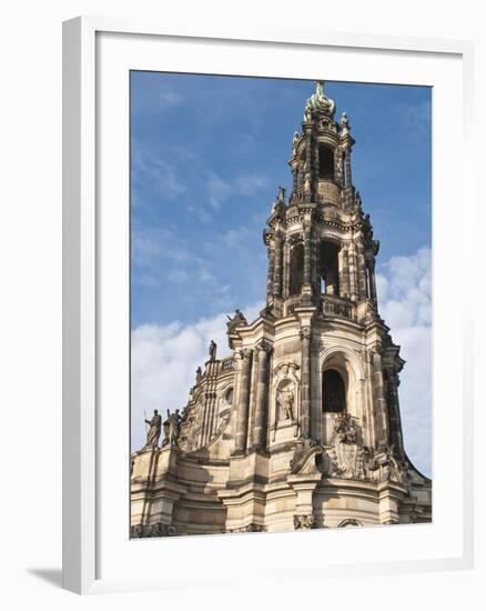 The Hofkirche (Church of the Court) Dresden, Germany-Michael DeFreitas-Framed Photographic Print