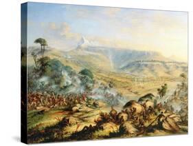 The Hog's Back or a Great Peak of the Amatola-British-Kaffraria-Thomas Baines-Stretched Canvas