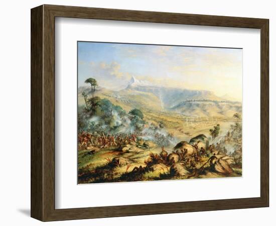 The Hog's Back or a Great Peak of the Amatola-British-Kaffraria-Thomas Baines-Framed Giclee Print