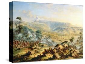 The Hog's Back or a Great Peak of the Amatola-British-Kaffraria-Thomas Baines-Stretched Canvas