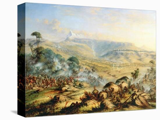 The Hog's Back or a Great Peak of the Amatola-British-Kaffraria-Thomas Baines-Stretched Canvas