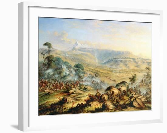 The Hog's Back or a Great Peak of the Amatola-British-Kaffraria-Thomas Baines-Framed Giclee Print