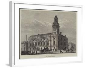 The Holborn Townhall-Frank Watkins-Framed Giclee Print