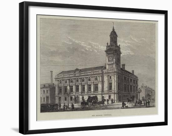 The Holborn Townhall-Frank Watkins-Framed Giclee Print