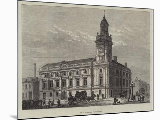 The Holborn Townhall-Frank Watkins-Mounted Giclee Print